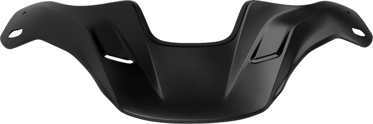 Arai helmets XD-5 peak visor in black frost with clear visor and ventilation vents, designed for motorcycle riding.