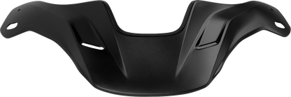 Arai helmets XD-5 peak visor in black frost with clear visor and ventilation vents, designed for motorcycle riding.