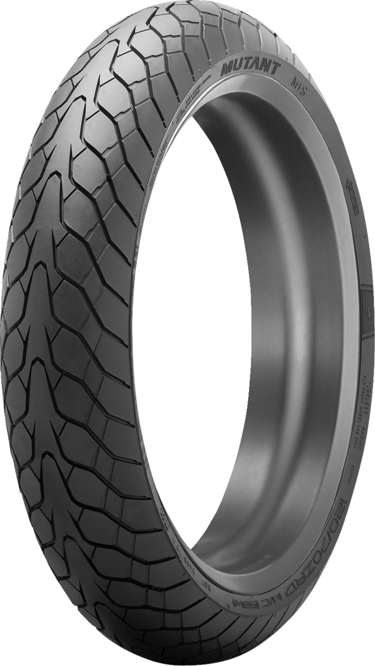 DUNLOP, Dunlop Mutant Front Tire 110/80R19 - 59V with Advanced Jointless Band Technology