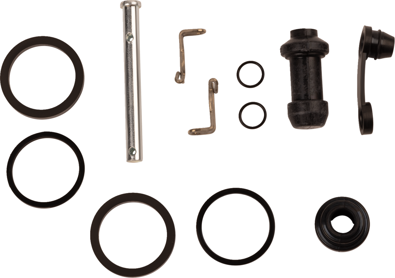 Moose Offroad front brake caliper rebuild kit for KTM, Husqvarna, Gas Gas motorcycles, including seals and pistons.
