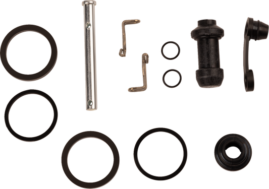Moose Offroad front brake caliper rebuild kit for KTM, Husqvarna, Gas Gas motorcycles, including seals and pistons.