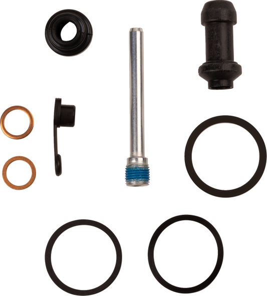 Moose Offroad front brake caliper rebuild kit for Beta and Kawasaki motorcycles, including caliper parts and seals.