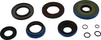 Moose Offroad transaxle seal kit for Polaris vehicles, including seals and gaskets for drivetrain maintenance.