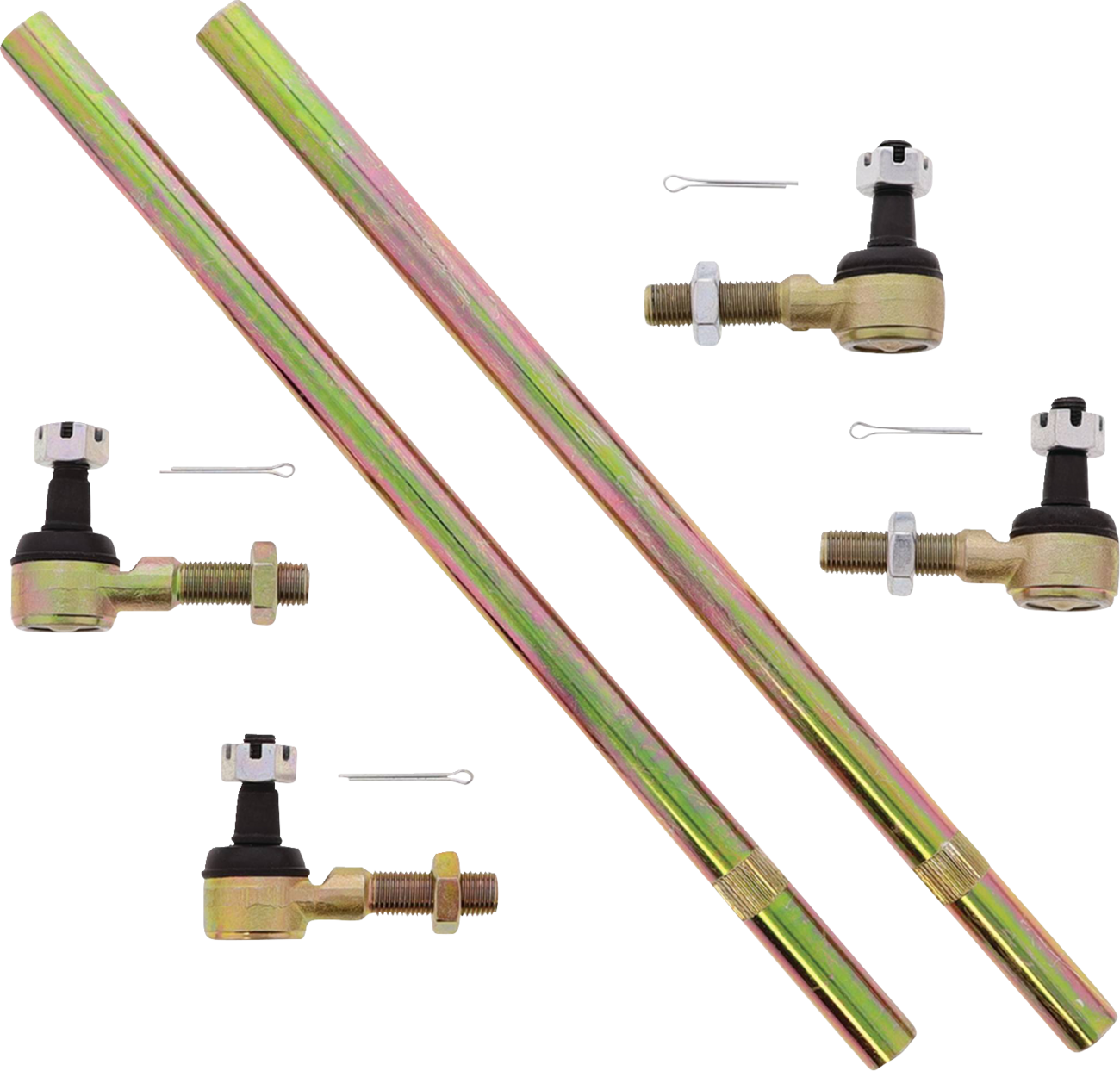 Moose Offroad Heavy-Duty Tie-Rod Upgrade Kit 52-1042 with durable steel components for improved vehicle steering.
