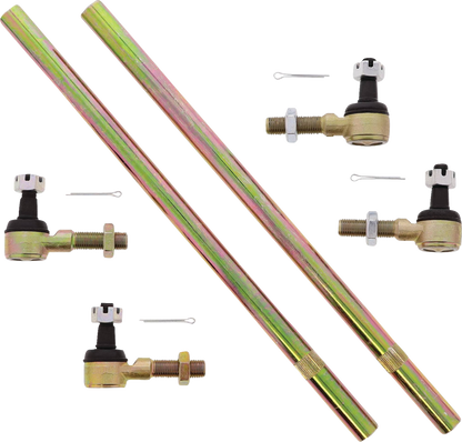 Moose Offroad Heavy-Duty Tie-Rod Upgrade Kit 52-1042 with durable steel components for improved vehicle steering.