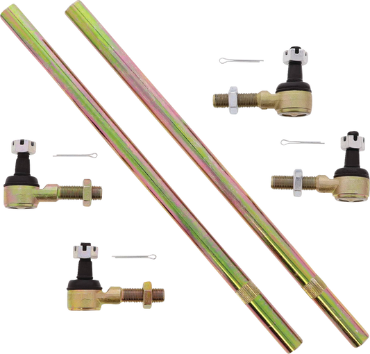 Moose Offroad Heavy-Duty Tie-Rod Upgrade Kit 52-1042 with durable steel components for improved vehicle steering.