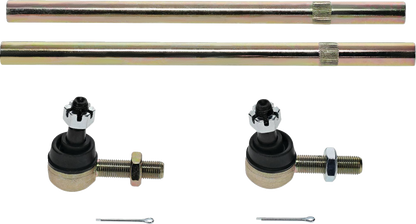 Heavy-duty Moose Offroad Tie-Rod Upgrade Kit with 12 mm tie-rods for enhanced durability, shown in the image.