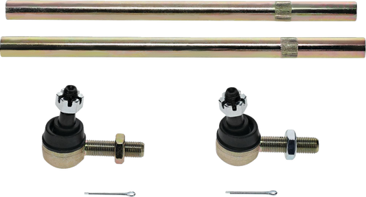 Heavy-duty Moose Offroad Tie-Rod Upgrade Kit with 12 mm tie-rods for enhanced durability, shown in the image.