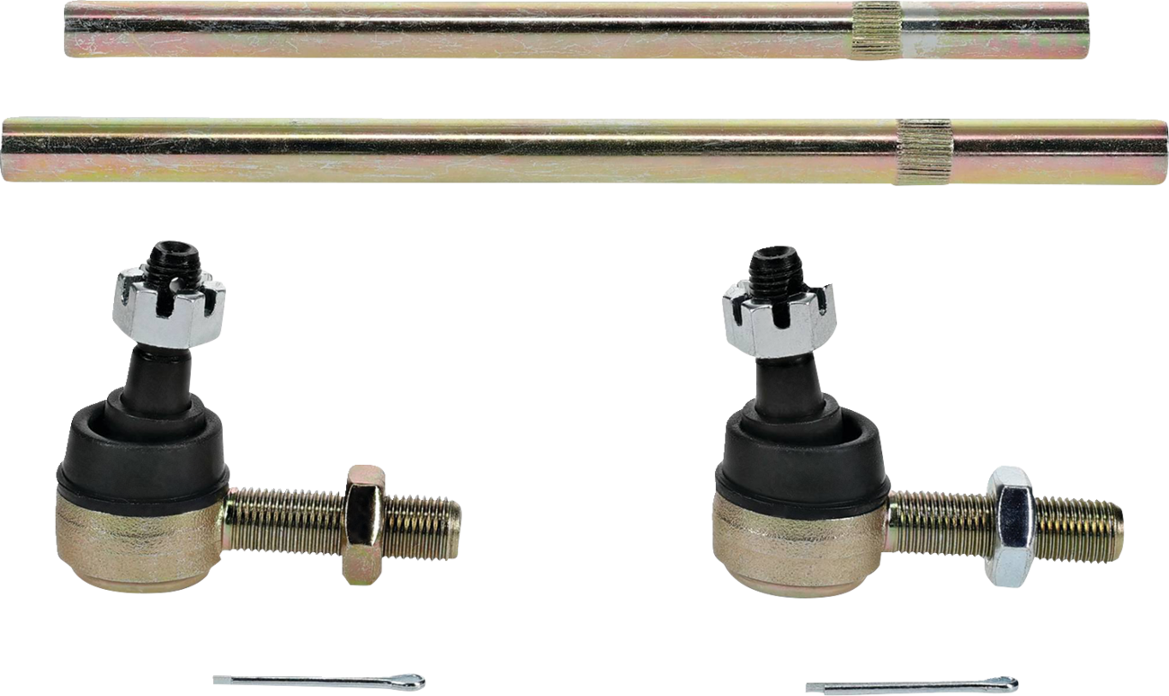 Heavy-duty Moose Offroad 12 mm tie-rod upgrade kit for off-road vehicles, featuring durable construction and enhanced steering performance.