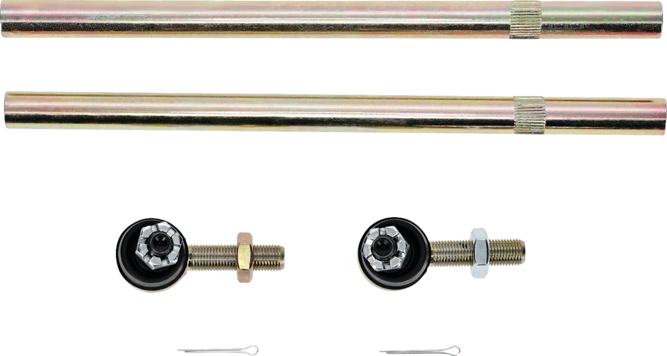 Heavy-duty Moose Offroad tie-rod upgrade kit with 12 mm tie-rods for improved durability and off-road performance.