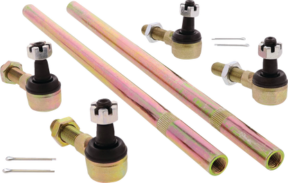 Heavy-duty tie-rod upgrade kit from Moose Offroad with reinforced steel components for improved off-road durability.