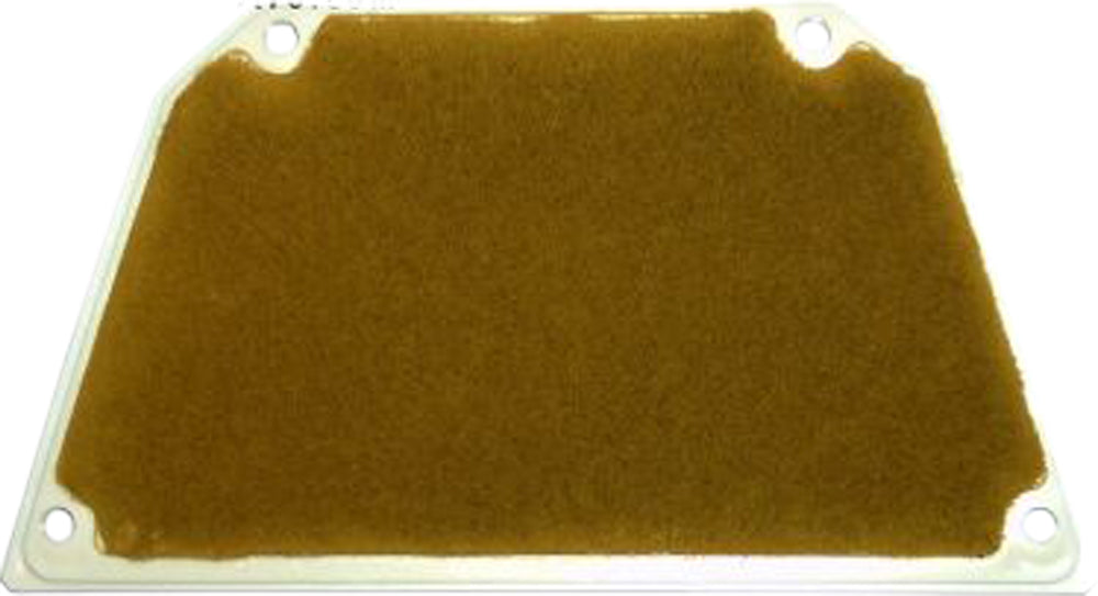 HIFLOFILTRO HFA2913 air filter for high-performance engines, showing a clean, cylindrical filter element with pleated design.