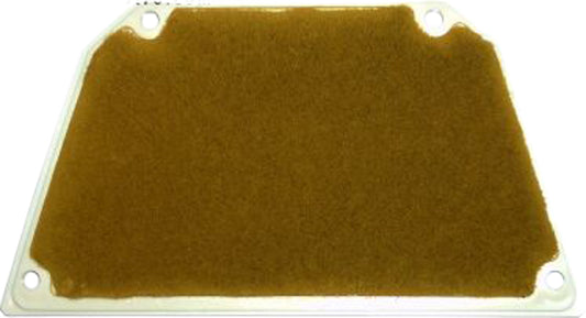 HIFLOFILTRO HFA2913 air filter for high-performance engines, showing a clean, cylindrical filter element with pleated design.