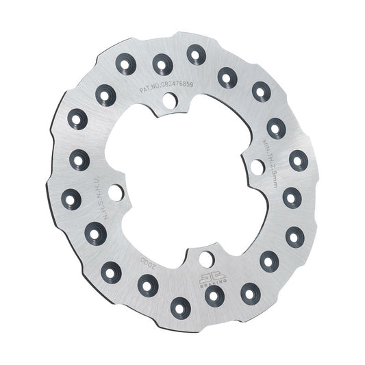 JT, JT Rear Brake Rotor SS Self-Cleaning Part JTD2000SC01 for Off-Road Vehicles