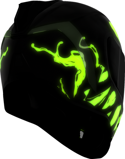 Bill's Exhausts ICON Airform™ Helmet Manik'RR MIPS dark black 3XL helmet with sleek design and adjustable straps.