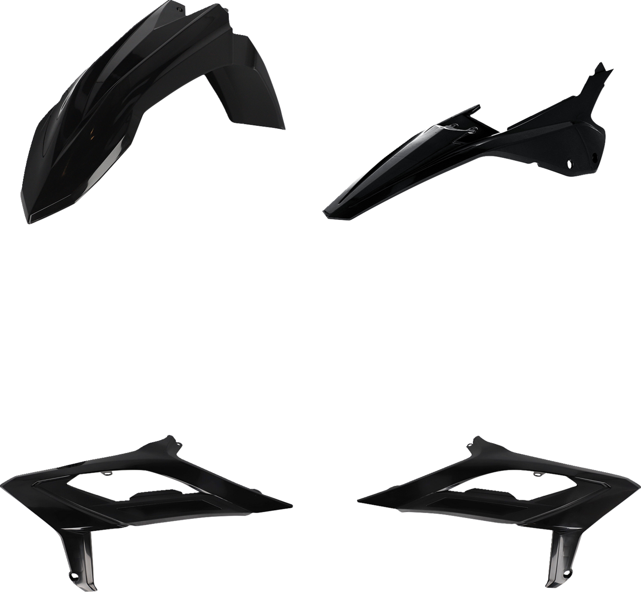 ACERBIS Full Replacement Body Kit - Black Beta 300 RX  2023 2979650001 - Howling Moto