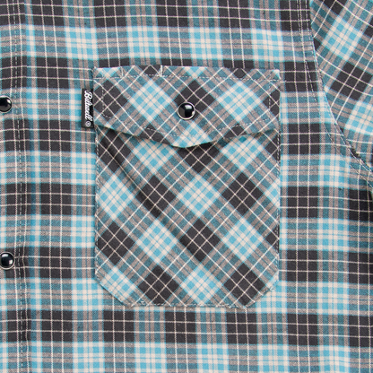 Bill's Exhausts BILTWELL Pacific Flannel Shirt in XL, featuring a cozy plaid design and button-up front.