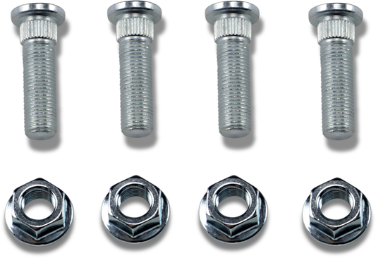 MOOSE OFFROAD Polaris wheel stud and nut kit, part 85-1092, showing metal studs and nuts for off-road vehicle wheels.