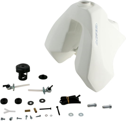 ACERBIS Gas Tank - White - Suzuki 	DR 350  4.25 Gallon 2140640002 - Howling Moto