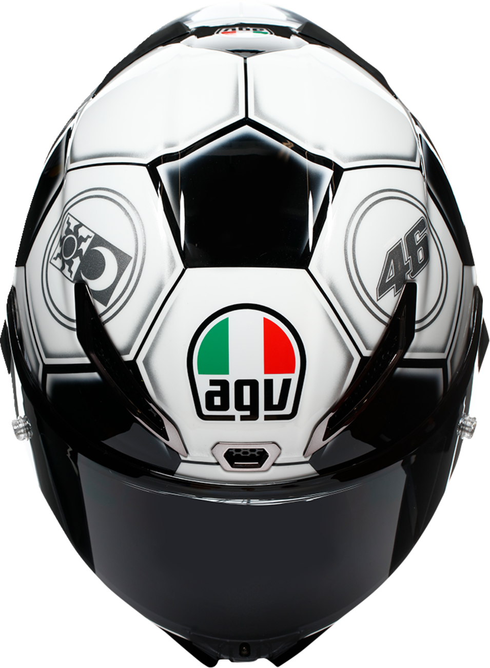 AGV Pista GP RR Catalunya 2008 Limited Edition motorcycle helmet in large size, featuring sleek design and racing graphics.