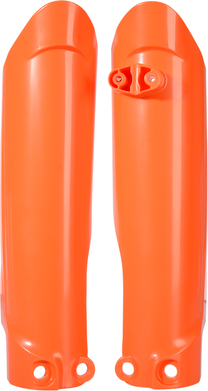 ACERBIS Lower Fork Covers for Inverted Forks - '16 Orange 2791515226 - Howling Moto