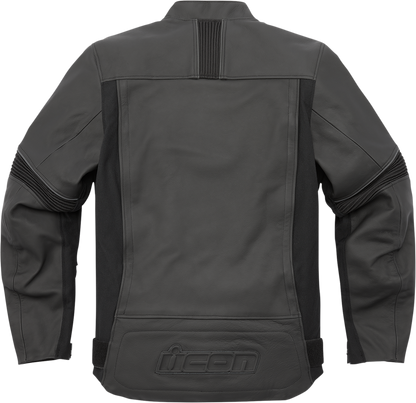 Bill's Exhausts ICON Motorhead3™ Black jacket in Medium, featuring a sleek design with durable fabric and modern style.