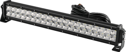 QuadBoss 22-inch double row LED light bar with combo flood and spot beams, designed for off-road and vehicle lighting.
