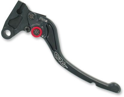 CRG RC2 standard clutch lever in black, with sleek design and ergonomic grip for motorcycle control.