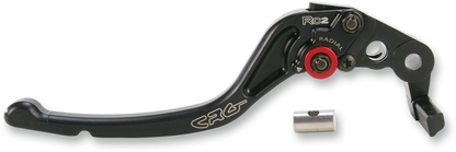 Black CRG RC2 Standard Brake Lever with 2RN-511-T-B design for motorcycle or racing bike control.