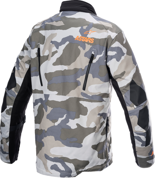 Bill's Exhausts ALPINESTARS Venture XT camo jacket in 3XL, featuring a stylish camouflage pattern and durable fabric.