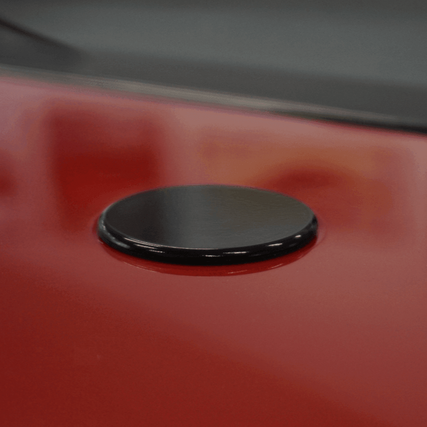 ZSPEC Rear Wiper Delete/Hole-Cap, 38mm Billet, Weatherproof, fits holes 16mm-30mm - Howling Moto