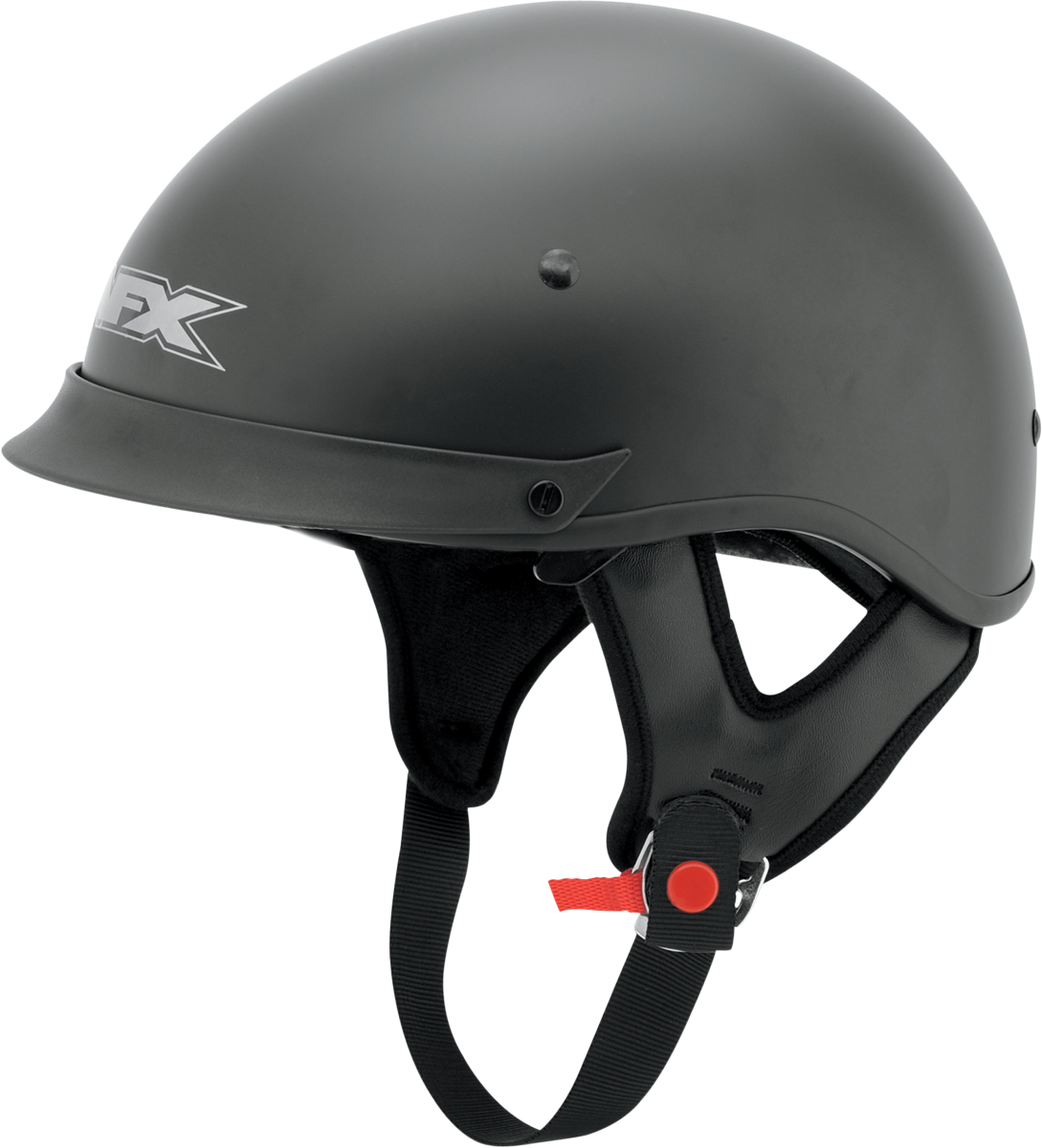 Matte black AFX FX-72 helmet in 2XL size, featuring a sleek design and durable construction, ideal for motorcycle riders.