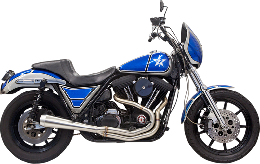 BASSANI XHAUST Road Rage 3 exhaust system with 1-3/4" to 1-7/8" stepped equal-length headers for motorcycle performance.