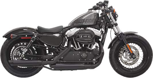 BASSANI XHAUST Firepower Series Slip-On Mufflers for Harley-Davidson Sportster 1X27SBB