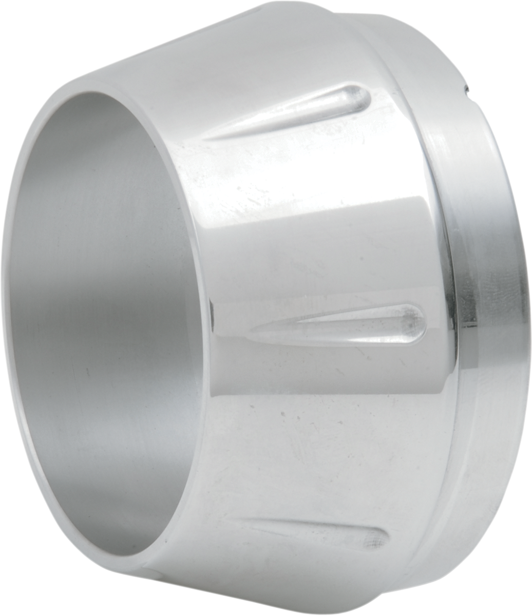 BASSANI XHAUST End Cap - Polished Short Megaphone (Part Number: ENDCAP-SM)
