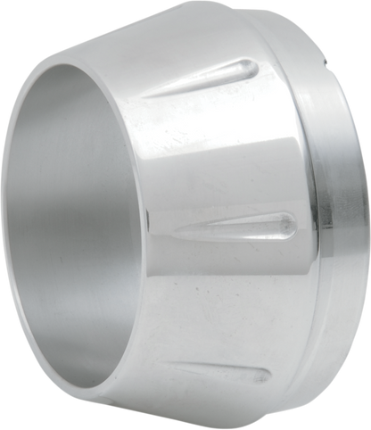 BASSANI XHAUST End Cap - Polished Short Megaphone (Part Number: ENDCAP-SM)