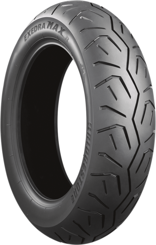 Bridgestone Exedra Max rear motorcycle tire 180/70ZR16 for cruiser and touring bikes with tread pattern and sidewall details.