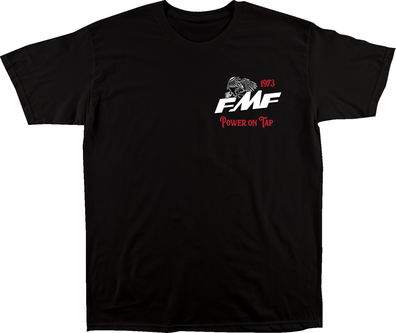 Black FMF Premium Power T-Shirt in large size, displaying the front design and fabric texture.