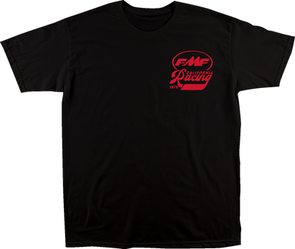 FMF Twisted Metal T-Shirt in black, medium size, featuring a bold twisted metal graphic on the front.
