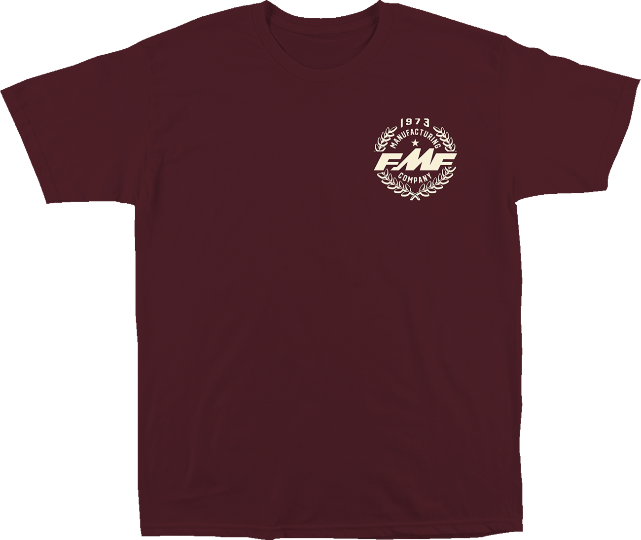 FMF Fuel T-Shirt - Maroon Large - FA24118912MRNLG