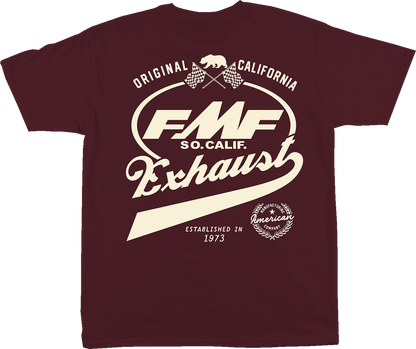 FMF Fuel T-Shirt - Maroon Large - FA24118912MRNLG