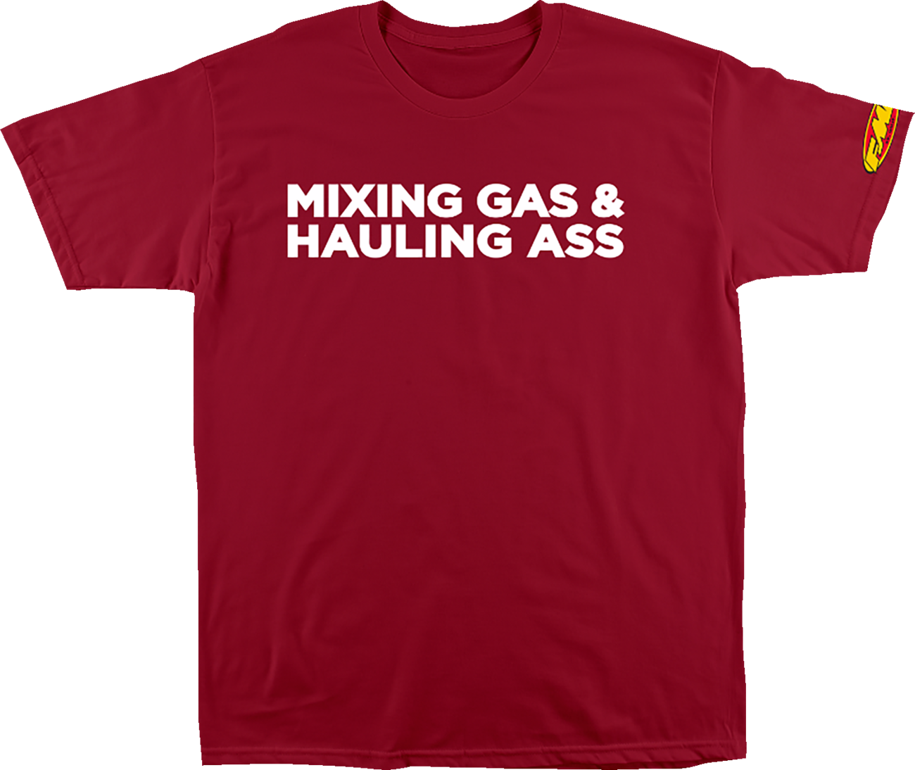 FMF Gass T-Shirt - Red, Small - FA21118915REDSM