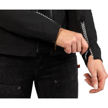 ICON Women's Hella 4™ Jacket - Black - 2XL 2822-1681 - Howling Moto