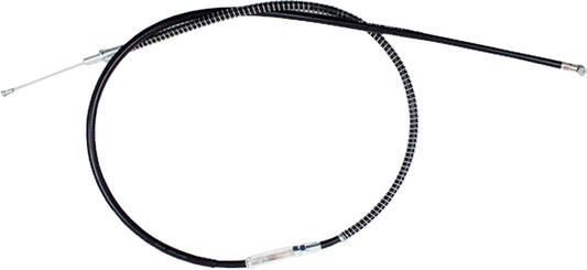 Black vinyl clutch cable by MOTION PRO with longitudinal wound housing, designed for motorcycle clutch systems.