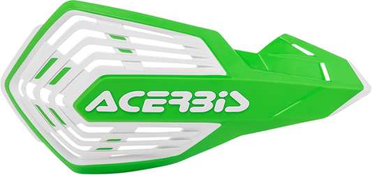 ACERBIS Handguards - X-Future - Green/White 2801961075 - Howling Moto