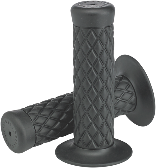 Gray BILTWell Thruster motorcycle grips, 7/8 inch size, designed for comfortable handling and enhanced grip.