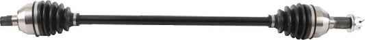 QuadBoss front left rugged axle for Can-Am Maverick X3 900 MAX X MR Turbo RR, durable off-road vehicle replacement part