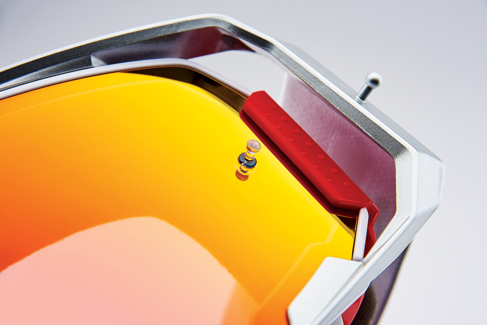 100% Armega Goggles - Lightsaber - Red Mirror 50005-00002 - Howling Moto