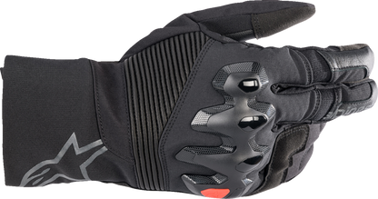Alpinestars Bogota' DrystarXF® motorcycle gloves in black, medium size, featuring protective padding and durable construction.
