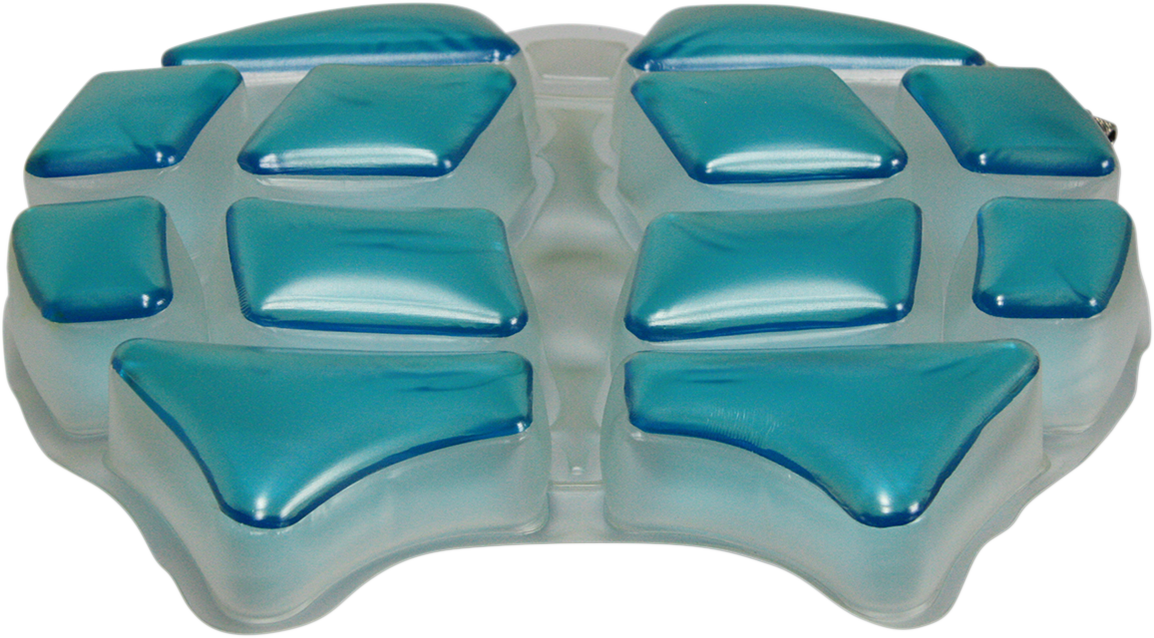 Black WILD ASS Cushion Air Seat with Gel, designed for engine support, featuring smart air technology by Bill's Exhausts.